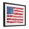 Stupell Industries Pledge Of Allegiance Flag Stripes Framed Print Under Glass, design by Sophie 6